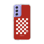 スリムプロテクションケース［ Racing checkered flag Red - レーシングチェッカーフラッグ レッド ］