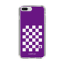 スリムプロテクションケース［ Racing checkered flag Purple - レーシングチェッカーフラッグ パープル ］