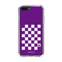 スリムプロテクションケース［ Racing checkered flag Purple - レーシングチェッカーフラッグ パープル ］