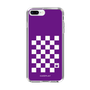 スリムプロテクションケース［ Racing checkered flag Purple - レーシングチェッカーフラッグ パープル ］