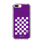 スリムプロテクションケース［ Racing checkered flag Purple - レーシングチェッカーフラッグ パープル ］