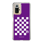 スリムプロテクションケース［ Racing checkered flag Purple - レーシングチェッカーフラッグ パープル ］