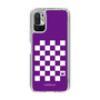 スリムプロテクションケース［ Racing checkered flag Purple - レーシングチェッカーフラッグ パープル ］