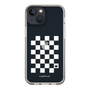 スリムプロテクションケース［ Racing checkered flag White - レーシングチェッカーフラッグ ホワイト ］