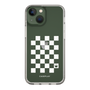 スリムプロテクションケース［ Racing checkered flag White - レーシングチェッカーフラッグ ホワイト ］