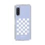 スリムプロテクションケース［ Racing checkered flag White - レーシングチェッカーフラッグ ホワイト ］