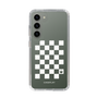 スリムプロテクションケース［ Racing checkered flag White - レーシングチェッカーフラッグ ホワイト ］