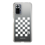 スリムプロテクションケース［ Racing checkered flag White - レーシングチェッカーフラッグ ホワイト ］