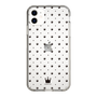 スリムプロテクションケース［ CASEPLAY Crown dots Black - ケースプレイ・クラウン・ドッツ ブラック ］