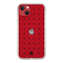 スリムプロテクションケース［ CASEPLAY Crown dots Black - ケースプレイ・クラウン・ドッツ ブラック ］