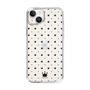 スリムプロテクションケース［ CASEPLAY Crown dots Black - ケースプレイ・クラウン・ドッツ ブラック ］