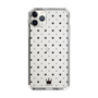 スリムプロテクションケース［ CASEPLAY Crown dots Black - ケースプレイ・クラウン・ドッツ ブラック ］