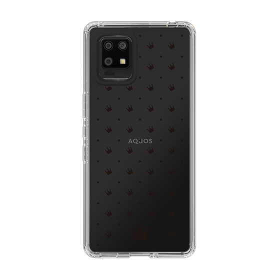 スリムプロテクションケース［ CASEPLAY Crown dots Black - ケースプレイ・クラウン・ドッツ ブラック ］