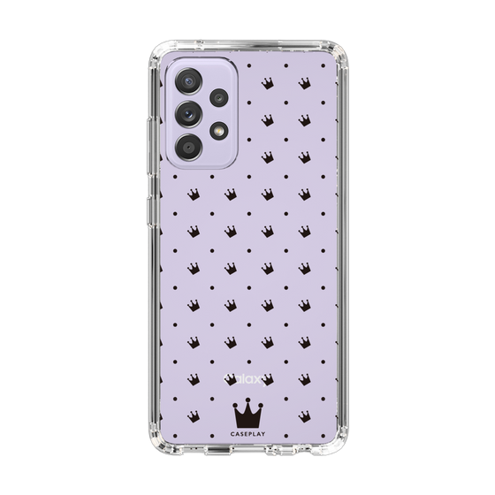 スリムプロテクションケース［ CASEPLAY Crown dots Black - ケースプレイ・クラウン・ドッツ ブラック ］