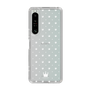 スリムプロテクションケース［ CASEPLAY Crown dots White - ケースプレイ・クラウン・ドッツ ホワイト ］