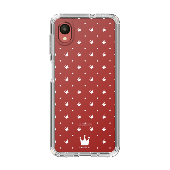 スリムプロテクションケース［ CASEPLAY Crown dots White - ケースプレイ・クラウン・ドッツ ホワイト ］