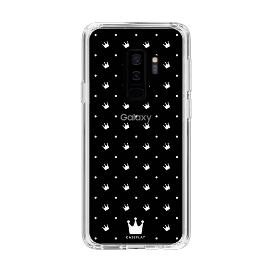 スリムプロテクションケース［ CASEPLAY Crown dots White - ケースプレイ・クラウン・ドッツ ホワイト ］