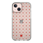 スリムプロテクションケース［ CASEPLAY Crown dots Red - ケースプレイ・クラウン・ドッツ レッド ］