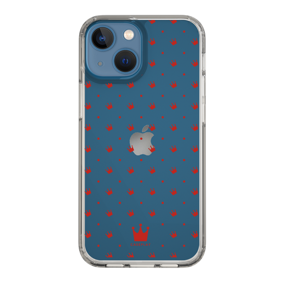 スリムプロテクションケース［ CASEPLAY Crown dots Red - ケースプレイ・クラウン・ドッツ レッド ］