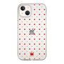 スリムプロテクションケース［ CASEPLAY Crown dots Red - ケースプレイ・クラウン・ドッツ レッド ］