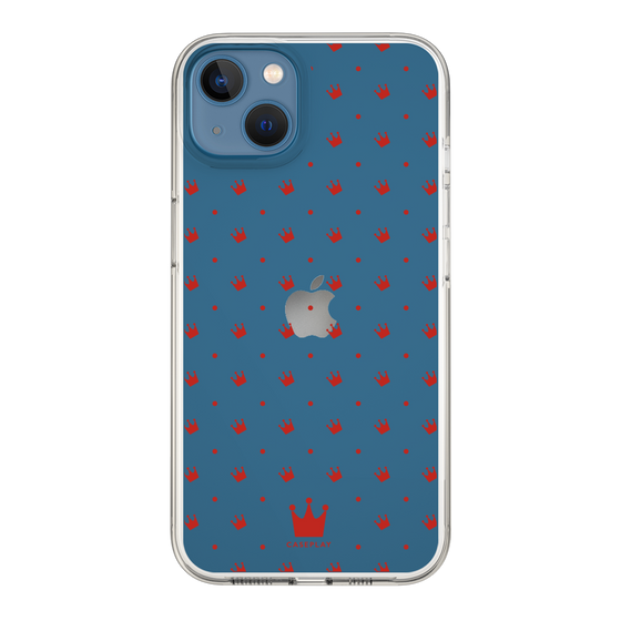 スリムプロテクションケース［ CASEPLAY Crown dots Red - ケースプレイ・クラウン・ドッツ レッド ］