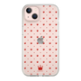 スリムプロテクションケース［ CASEPLAY Crown dots Red - ケースプレイ・クラウン・ドッツ レッド ］