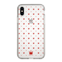 スリムプロテクションケース［ CASEPLAY Crown dots Red - ケースプレイ・クラウン・ドッツ レッド ］