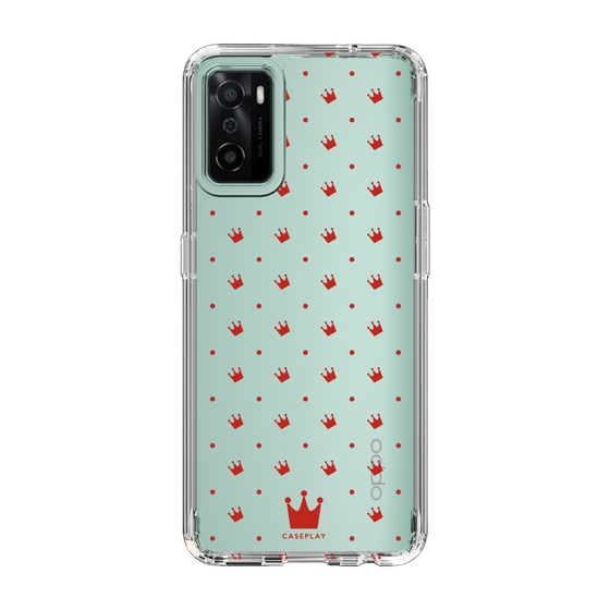 スリムプロテクションケース［ CASEPLAY Crown dots Red - ケースプレイ・クラウン・ドッツ レッド ］