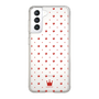 スリムプロテクションケース［ CASEPLAY Crown dots Red - ケースプレイ・クラウン・ドッツ レッド ］