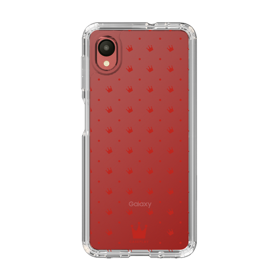 スリムプロテクションケース［ CASEPLAY Crown dots Red - ケースプレイ・クラウン・ドッツ レッド ］