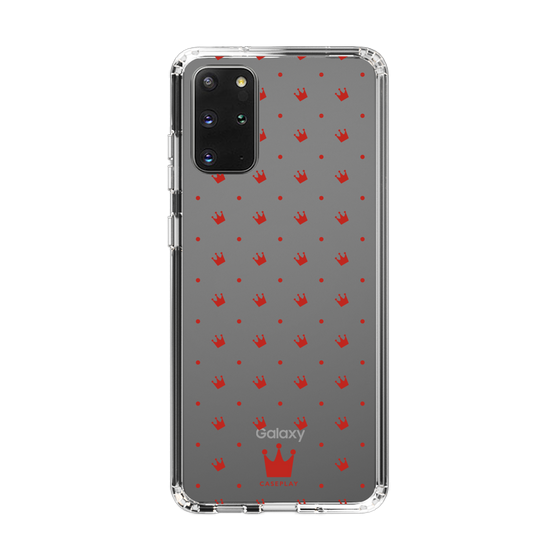 スリムプロテクションケース［ CASEPLAY Crown dots Red - ケースプレイ・クラウン・ドッツ レッド ］