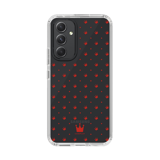 スリムプロテクションケース［ CASEPLAY Crown dots Red - ケースプレイ・クラウン・ドッツ レッド ］