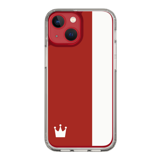 スリムプロテクションケース［ CASEPLAY Bi-Colors Red & White - ケースプレイ・バイカラー レッド＆ホワイト ］