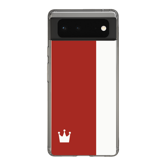 スリムプロテクションケース［ CASEPLAY Bi-Colors Red & White - ケースプレイ・バイカラー レッド＆ホワイト ］