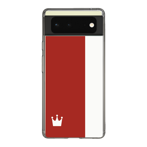 スリムプロテクションケース［ CASEPLAY Bi-Colors Red & White - ケースプレイ・バイカラー レッド＆ホワイト ］