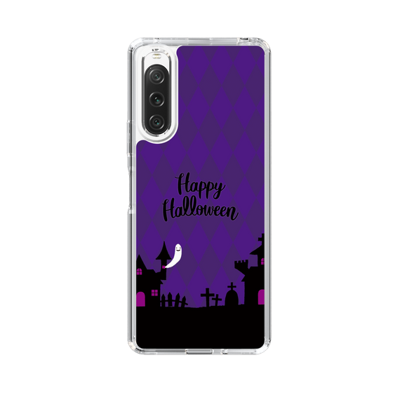 スリムプロテクションケース［ Halloween World - Purple ］