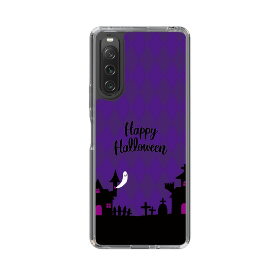 スリムプロテクションケース［ Halloween World - Purple ］
