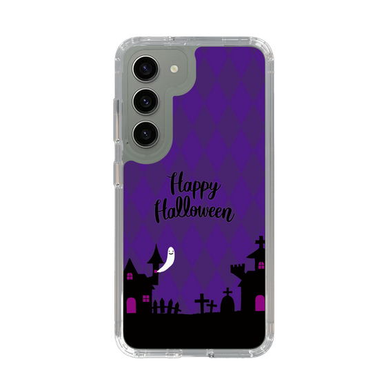 スリムプロテクションケース［ Halloween World - Purple ］