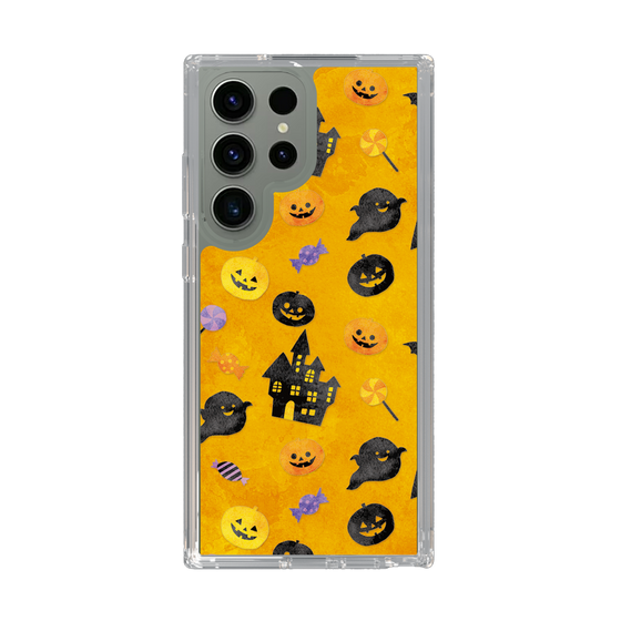 スリムプロテクションケース［ Halloween Party - Orange ］