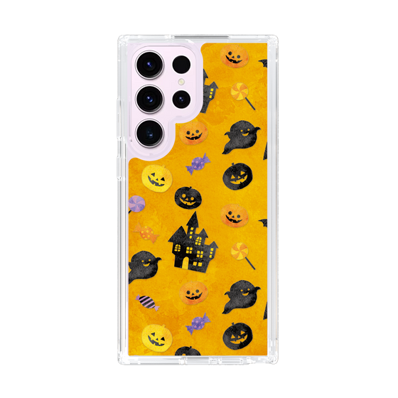 スリムプロテクションケース［ Halloween Party - Orange ］