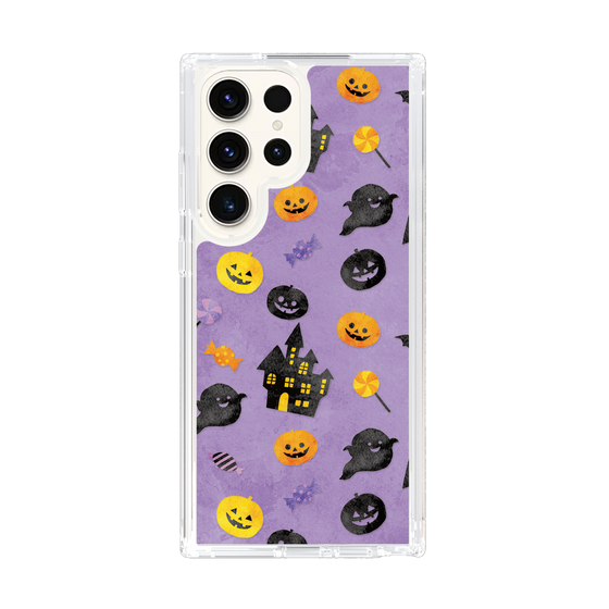 スリムプロテクションケース［ Halloween Party - Purple ］