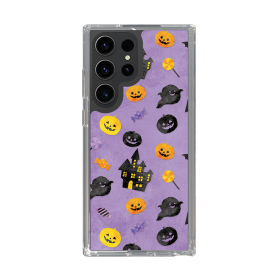 スリムプロテクションケース［ Halloween Party - Purple ］