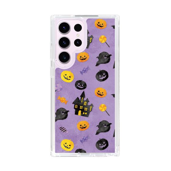 スリムプロテクションケース［ Halloween Party - Purple ］