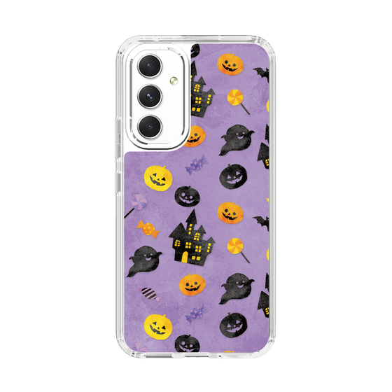 スリムプロテクションケース［ Halloween Party - Purple ］