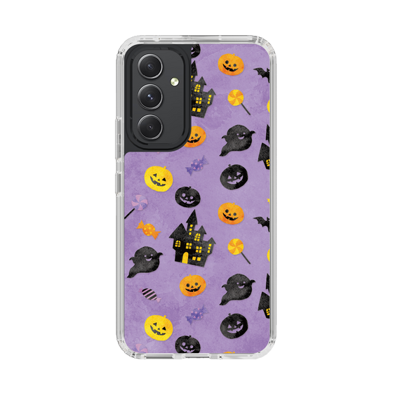 スリムプロテクションケース［ Halloween Party - Purple ］