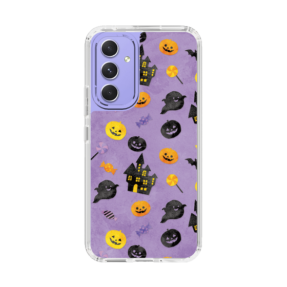 スリムプロテクションケース［ Halloween Party - Purple ］