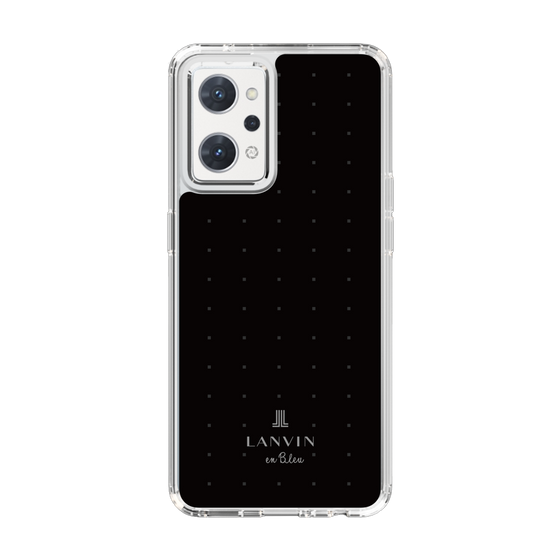 スリムプロテクションケース［ LANVIN en Bleu Tiny dots Black - ランバン ドット ブラック ］