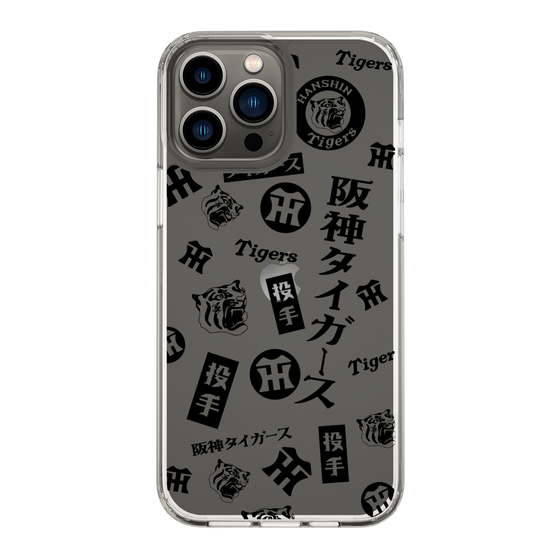 スリムプロテクションケース［ 阪神タイガース - レトロ風デザインパターン - 投手 ］