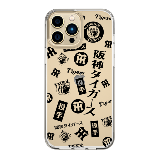 スリムプロテクションケース［ 阪神タイガース - レトロ風デザインパターン - 投手 ］