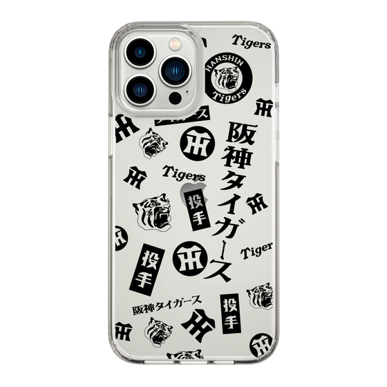 スリムプロテクションケース［ 阪神タイガース - レトロ風デザインパターン - 投手 ］